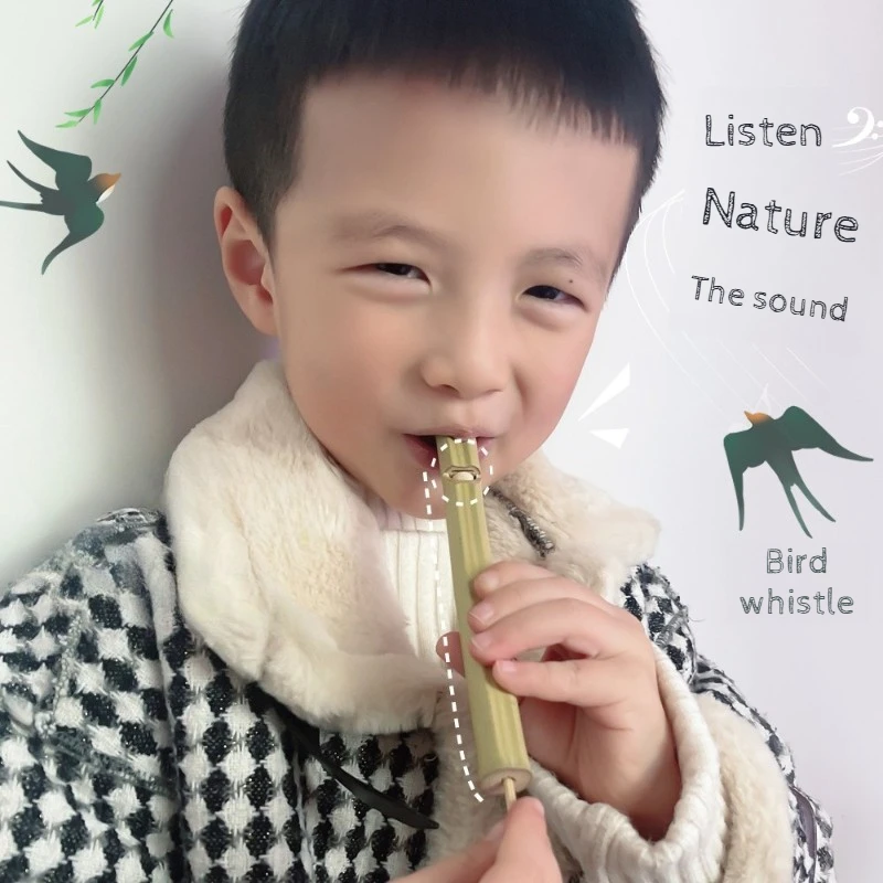 Mini Bird Call Whistle Bamboo-made Imitation Bird Sound Flute Portable Kids Musical Instrument Educational Outdoor Park Toy Gift
Mini Bird Call Whistle Bamboo-made Imitation Bird Sound Flute Portable Kids Musical Instrument Educational Outdoor Park Toy Gift