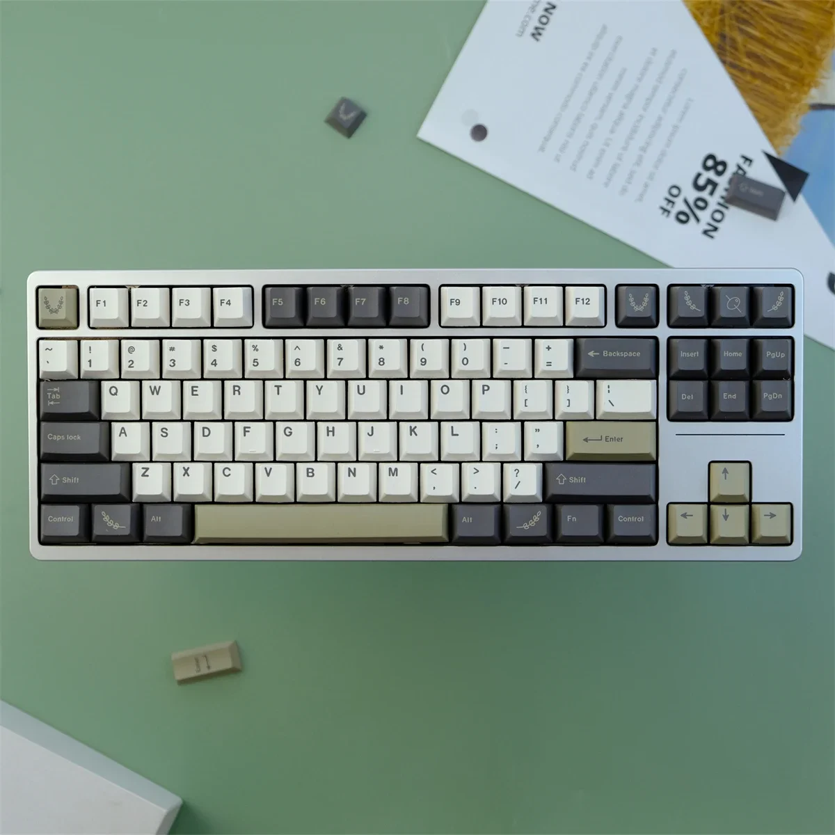 GMK оливковый колпачок PBT оригинальной высоты, горячая сублимация, подходит для механической клавиатуры, по индивидуальному заказу
GMK оливковый колпачок PBT оригинальной высоты, горячая сублимация, подходит для механической клавиатуры, по индивидуальному заказу