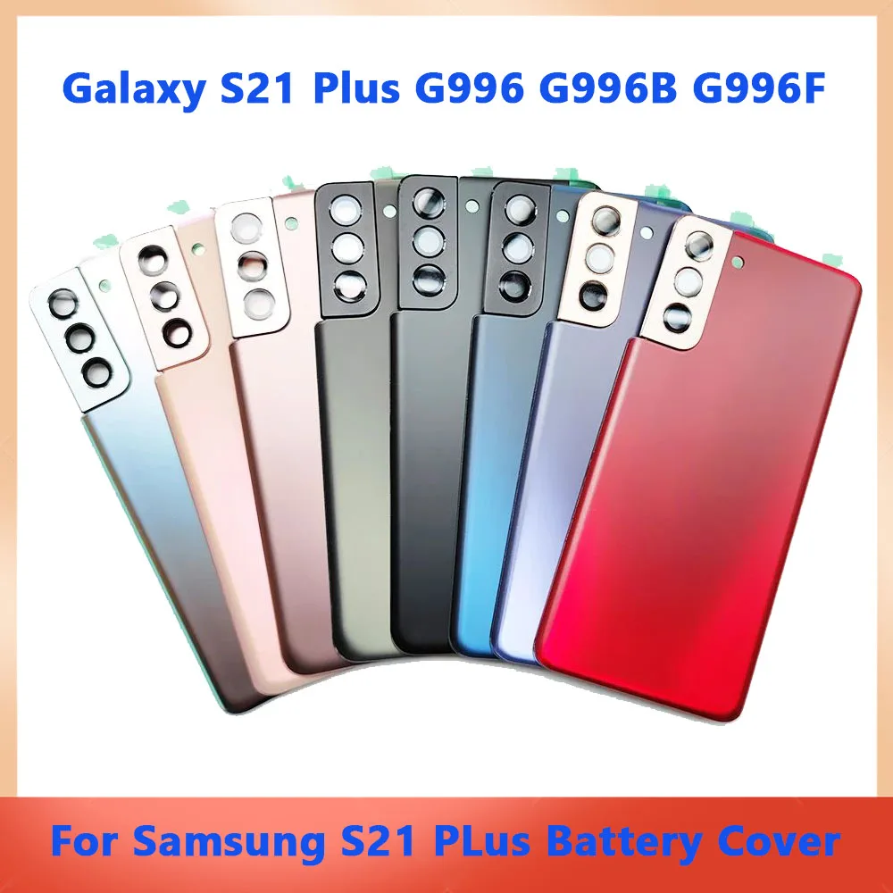 Оригинальная Крышка батарейного отсека для SAMSUNG Galaxy S21 Plus G996 G996B G996F Задняя стеклянная крышка S21 + Корпус Крышка батарейного отсека
Оригинальная Крышка батарейного отсека для SAMSUNG Galaxy S21 Plus G996 G996B G996F Задняя стеклянная крышка S21 + Корпус Крышка батарейного отсека