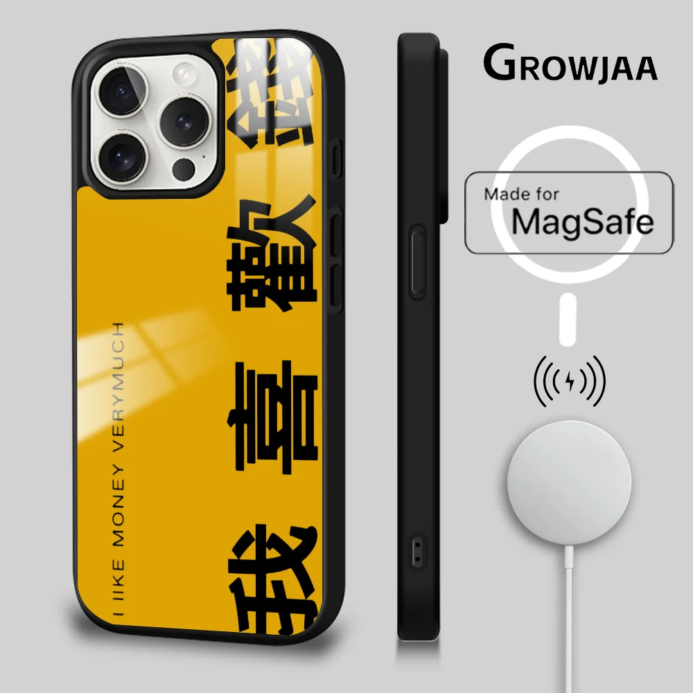 Chinese Letter Art Phone Case Magnetic For iPhone 16 15 14 13 12 11 Pro Max Plus Mini Magsafe Wireless Charging Cover
Chinese Letter Art Phone Case Magnetic For iPhone 16 15 14 13 12 11 Pro Max Plus Mini Magsafe Wireless Charging Cover