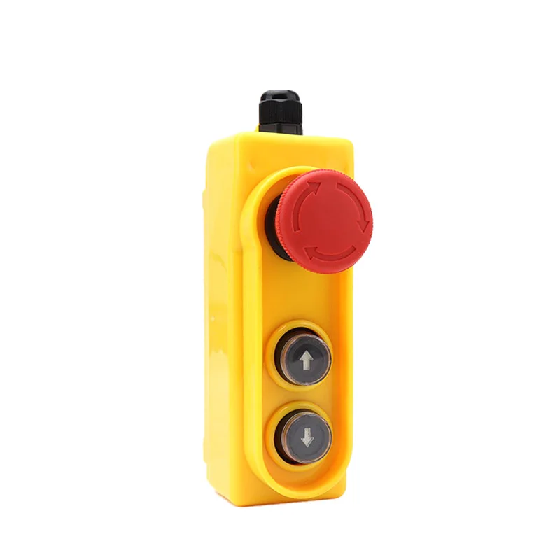 220V Miniature Electric Hoist with Emergency Stop Up and Down Switch Lifting Crane Emergency Stop Handle Switch
220V Miniature Electric Hoist with Emergency Stop Up and Down Switch Lifting Crane Emergency Stop Handle Switch