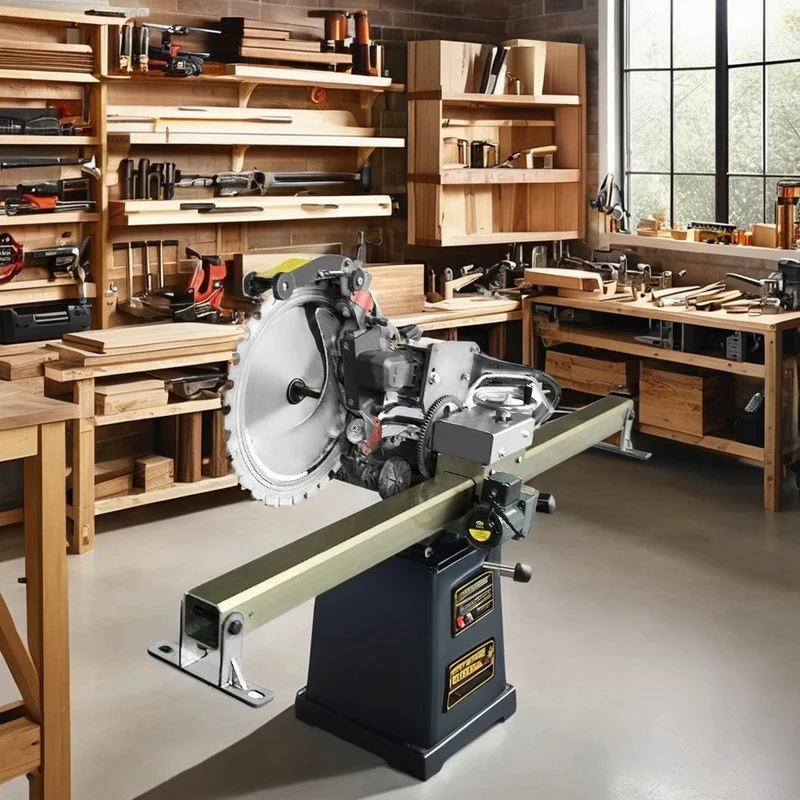 HM9085 Industrial Miter Saw Factory Supplied Wood Chop Saw With Components Safe Operation Design
HM9085 Industrial Miter Saw Factory Supplied Wood Chop Saw With Components Safe Operation Design