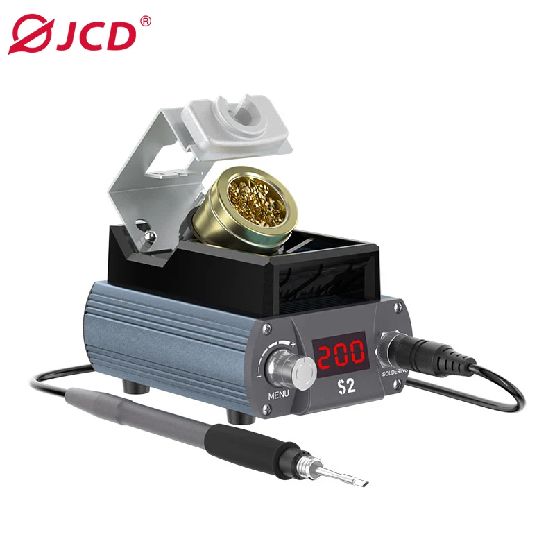 S2 Intelligent High Precision Soldering Station Digital Temperature Control Fast Heat For Cellphone Motherboard Repair Tools
S2 Intelligent High Precision Soldering Station Digital Temperature Control Fast Heat For Cellphone Motherboard Repair Tools