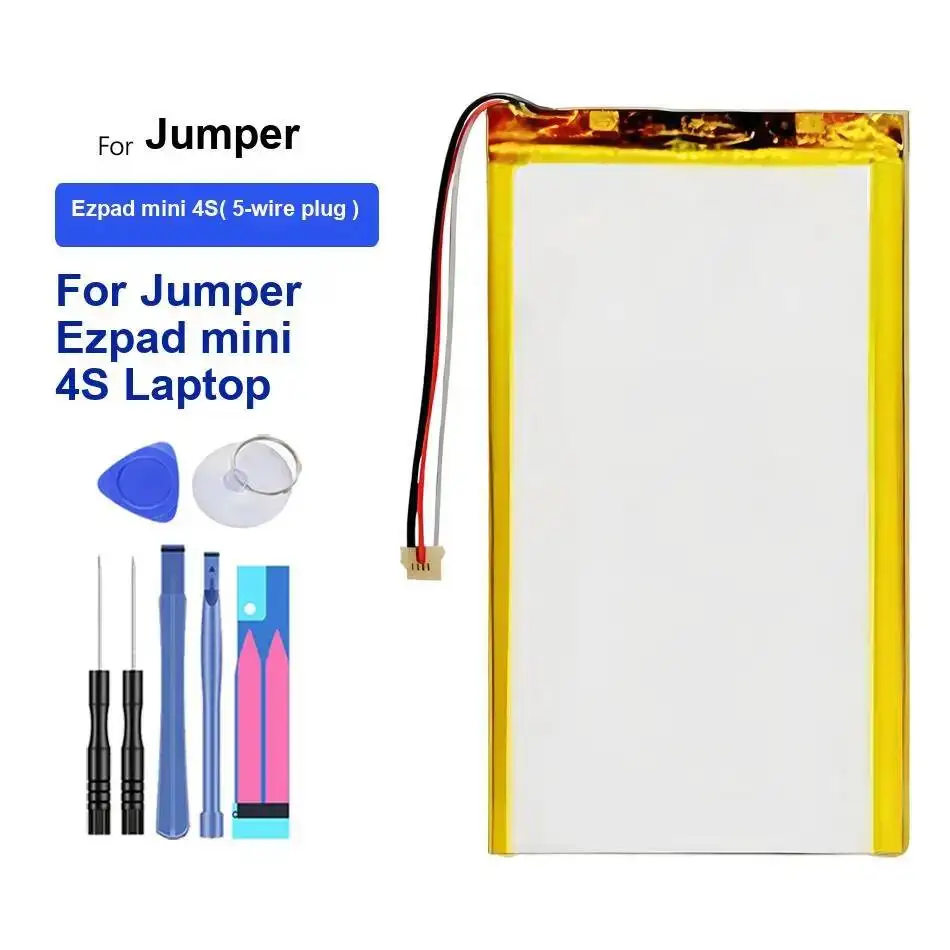 EZPAD8 HW28130190(Ezpad 5S) 38113127(5Lines) Battery For Jumper Ezpad 5S 5SE GO 8 464 Laptop 4S 7 Pin 5 5-Wire Mini Pro
EZPAD8 HW28130190(Ezpad 5S) 38113127(5Lines) Battery For Jumper Ezpad 5S 5SE GO 8 464 Laptop 4S 7 Pin 5 5-Wire Mini Pro