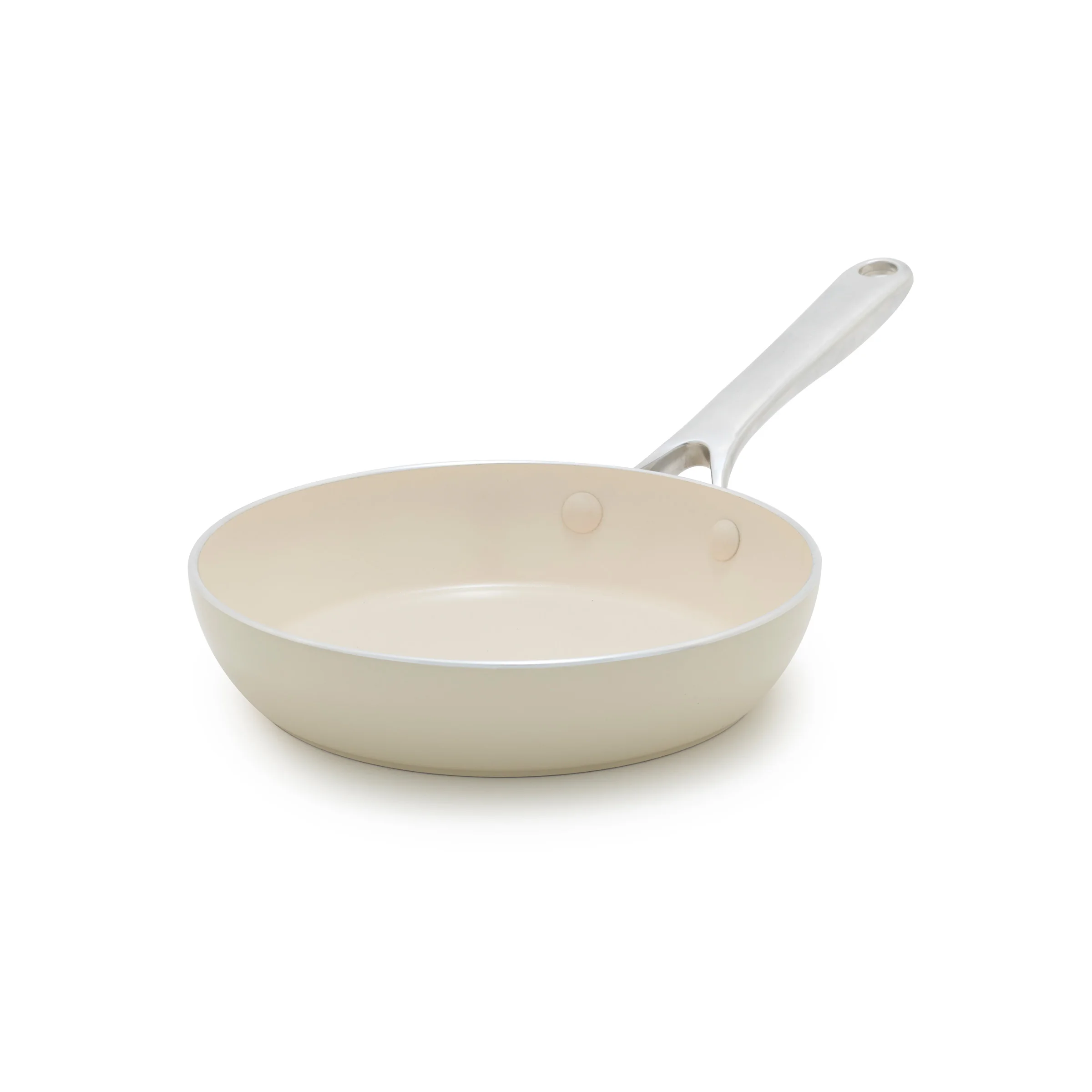8-inch ceramic nonstick fry pan toxin-free dishwasher and oven safe cream finish
8-inch ceramic nonstick fry pan toxin-free dishwasher and oven safe cream finish