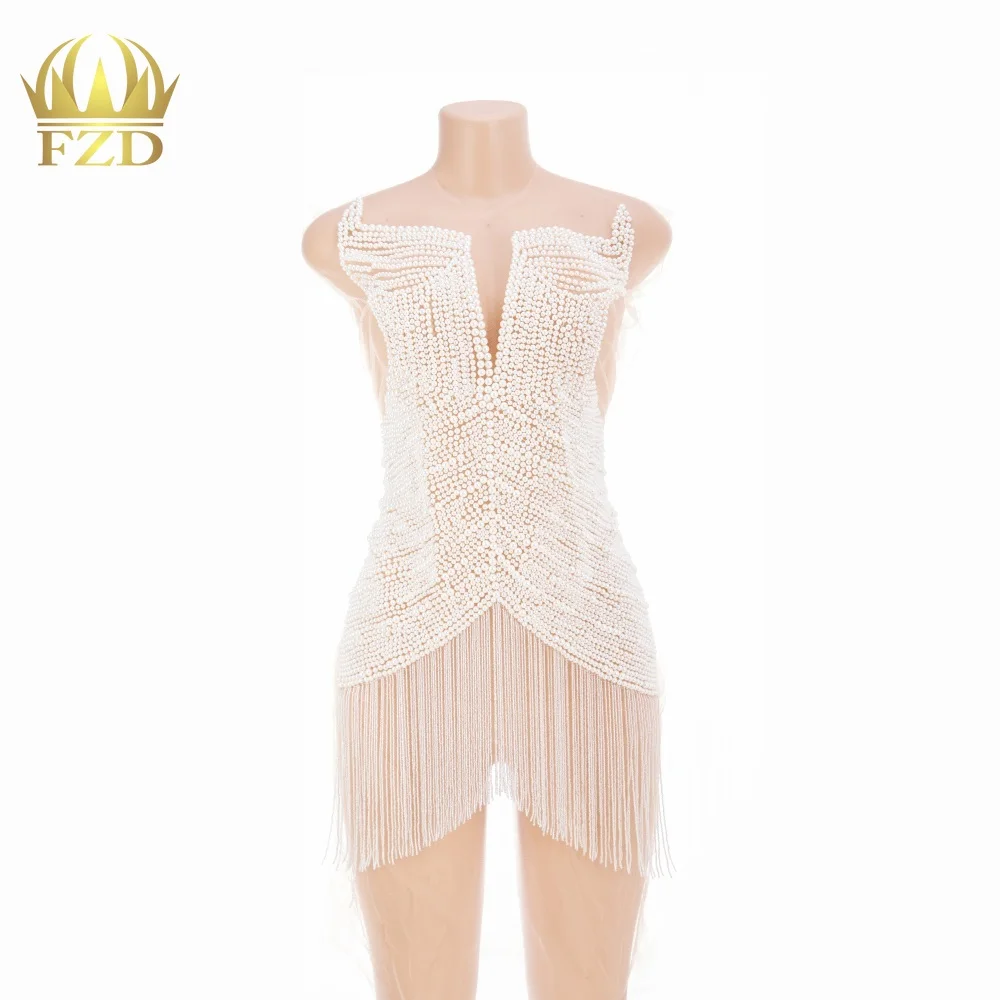 FZD 1 PCS White Foam Beads Appliques Sewing on Fabric Embroidery Patch Iron on Embroidery Bodice Applique for Wedding Dress
FZD 1 PCS White Foam Beads Appliques Sewing on Fabric Embroidery Patch Iron on Embroidery Bodice Applique for Wedding Dress