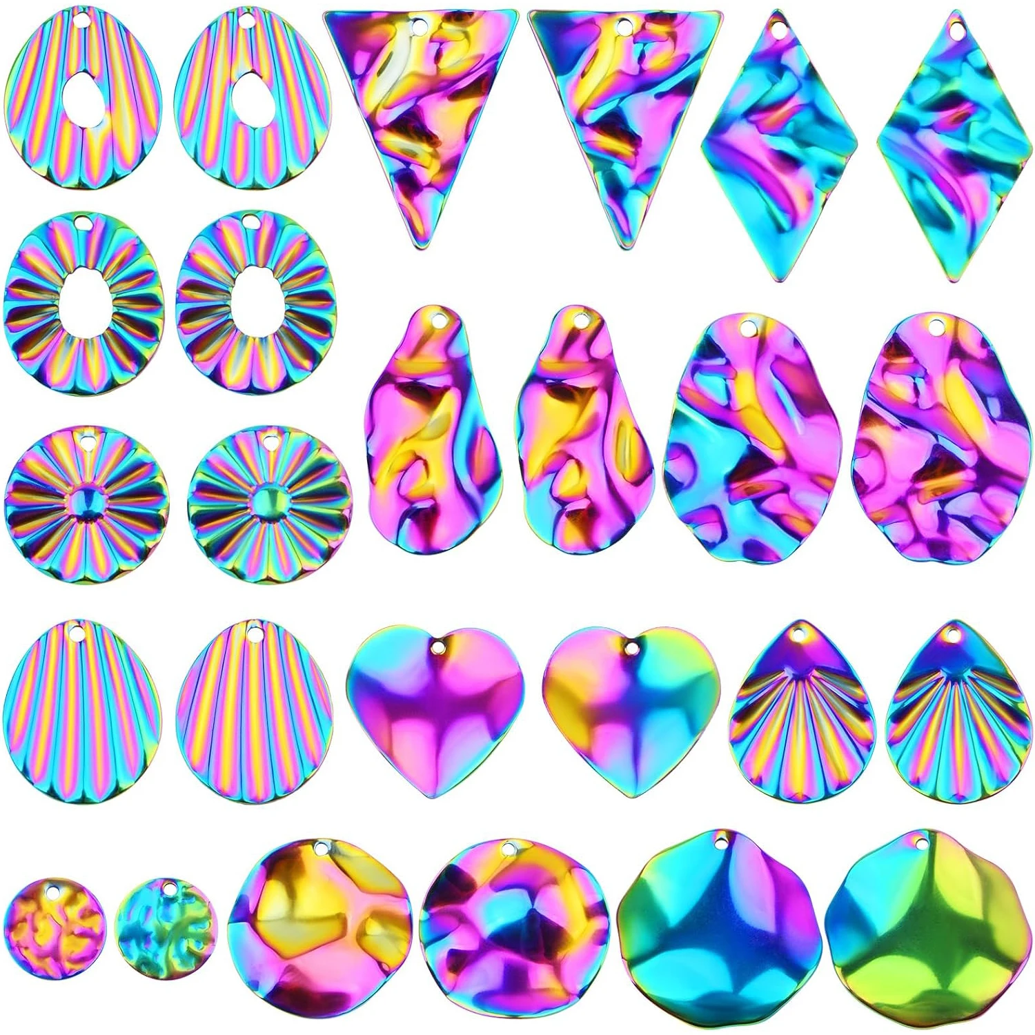 26 заготовок для серег в форме геометрических фигур, подвески из нержавеющей стали радужных цветов, заготовки для штамповки, для самостоятельного изготовления ожерелий
26 заготовок для серег в форме геометрических фигур, подвески из нержавеющей стали радужных цветов, заготовки для штамповки, для самостоятельного изготовления ожерелий