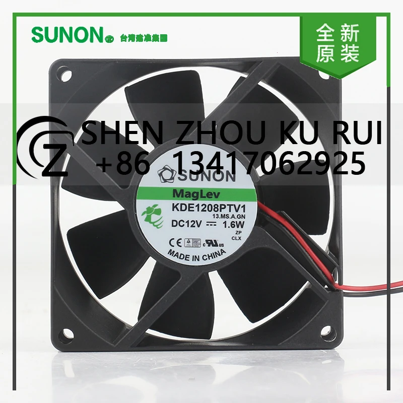 Новый оригинальный Sunon 5 В 24 В 48 В постоянного тока 12 В 1,6 Вт AC EC 8025 80X80X25MM 8 см бесшумный блок питания двухпроводной охлаждающий вентилятор KDE1208PTV1
Новый оригинальный Sunon 5 В 24 В 48 В постоянного тока 12 В 1,6 Вт AC EC 8025 80X80X25MM 8 см бесшумный блок питания двухпроводной охлаждающий вентилятор KDE1208PTV1