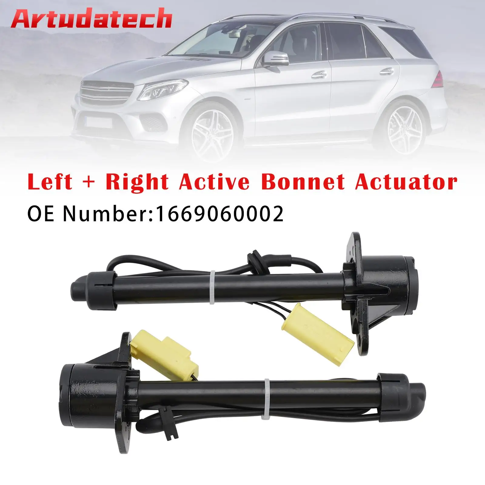 Artudatech 2X Active Bonnet Actuator 1669060002 For Mercedes-Benz C292 X166 W166 2012 2013 2014 2015 2016 2017 2018 2019
Artudatech 2X Active Bonnet Actuator 1669060002 For Mercedes-Benz C292 X166 W166 2012 2013 2014 2015 2016 2017 2018 2019