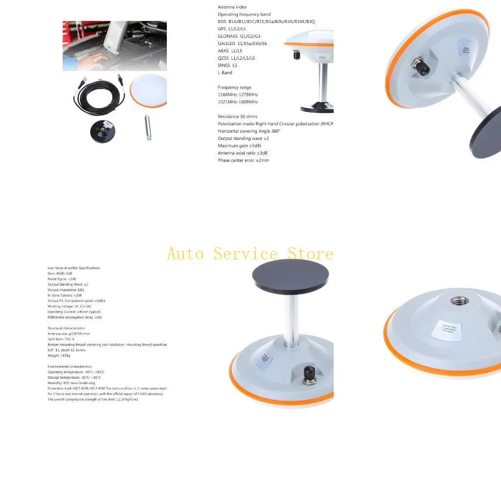 462A High Precisions GNSS Differential RTK Mapping Mushroom Head Positioning Antenna
462A High Precisions GNSS Differential RTK Mapping Mushroom Head Positioning Antenna