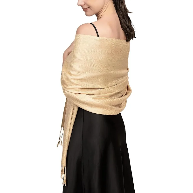 Мягкий шелковистый шарф для женщин — шаль для вечерних платьев, подружек невесты, свадеб и повседневной носки
Мягкий шелковистый шарф для женщин — шаль для вечерних платьев, подружек невесты, свадеб и повседневной носки