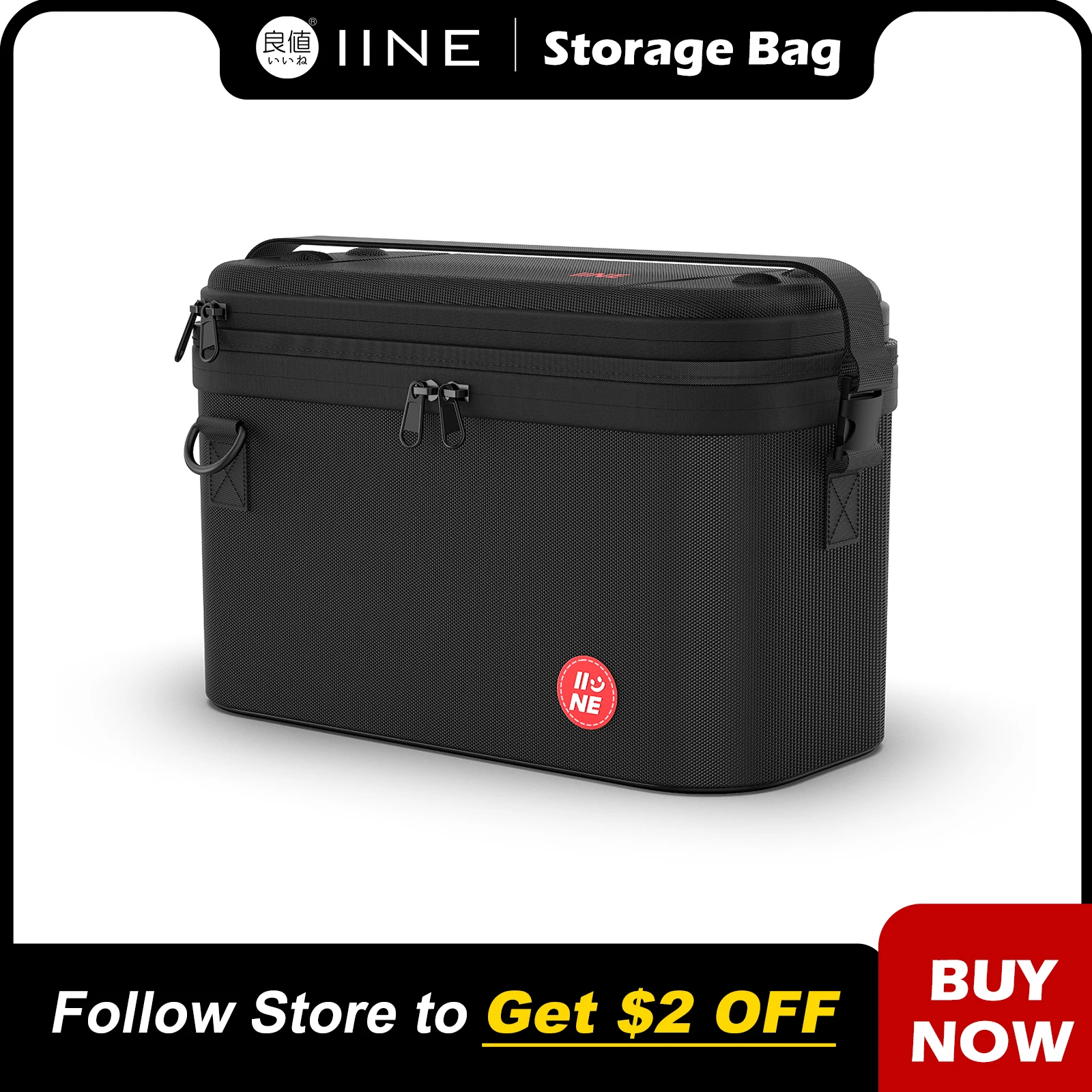 IINE SPLIT CARRYING STORAGE BAG FOR SWITCH 2 / Large Capacity & Detachable Design & Durable EVA Material & Shockproof & Drop-re
IINE SPLIT CARRYING STORAGE BAG FOR SWITCH 2 / Large Capacity & Detachable Design & Durable EVA Material & Shockproof & Drop-re