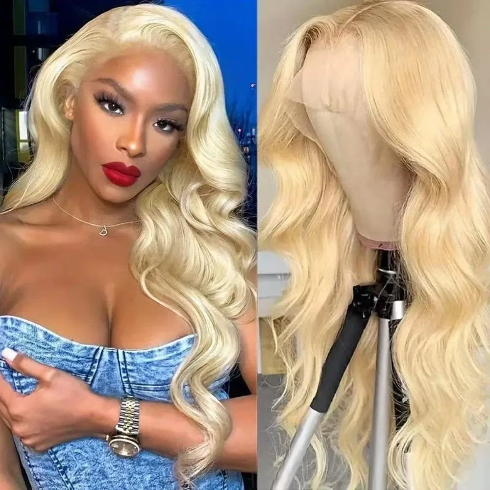 Blond Lace Front Wigs Body Wave Brazilian Colored 13x4 Blond Lace Frontal Wig 100% Human Hair Wigs Pre Plucked Lace Frontal Wig
Blond Lace Front Wigs Body Wave Brazilian Colored 13x4 Blond Lace Frontal Wig 100% Human Hair Wigs Pre Plucked Lace Frontal Wig