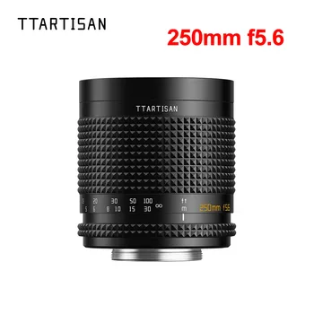 TTArtisan 그림 촬영용 리플렉스 미러 렌즈, M42 마운트 풀 프레임 수동 초점 버블 비누 보케 카메라 렌즈, 250mm f5.6