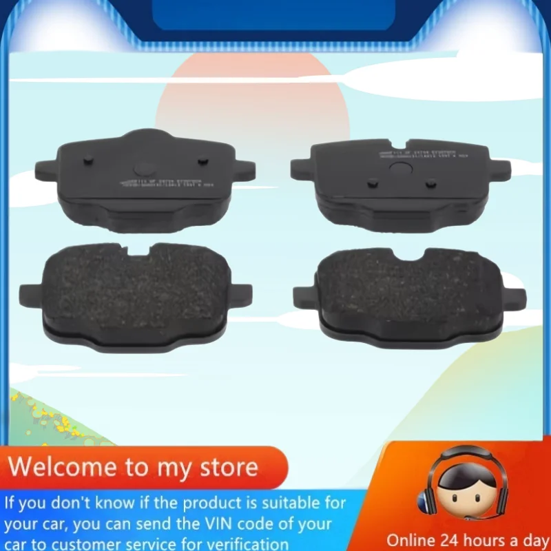 For BMW 650i (F12 F06 F13) Rear Brake Pad 34216867175 34216870552 34216890353 34216896975/Auto Parts -60036
For BMW 650i (F12 F06 F13) Rear Brake Pad 34216867175 34216870552 34216890353 34216896975/Auto Parts -60036