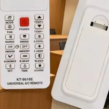 Remote Control use for Universal Air Conditioner 4000 in 1 KT-9018E
Remote Control use for Universal Air Conditioner 4000 in 1 KT-9018E