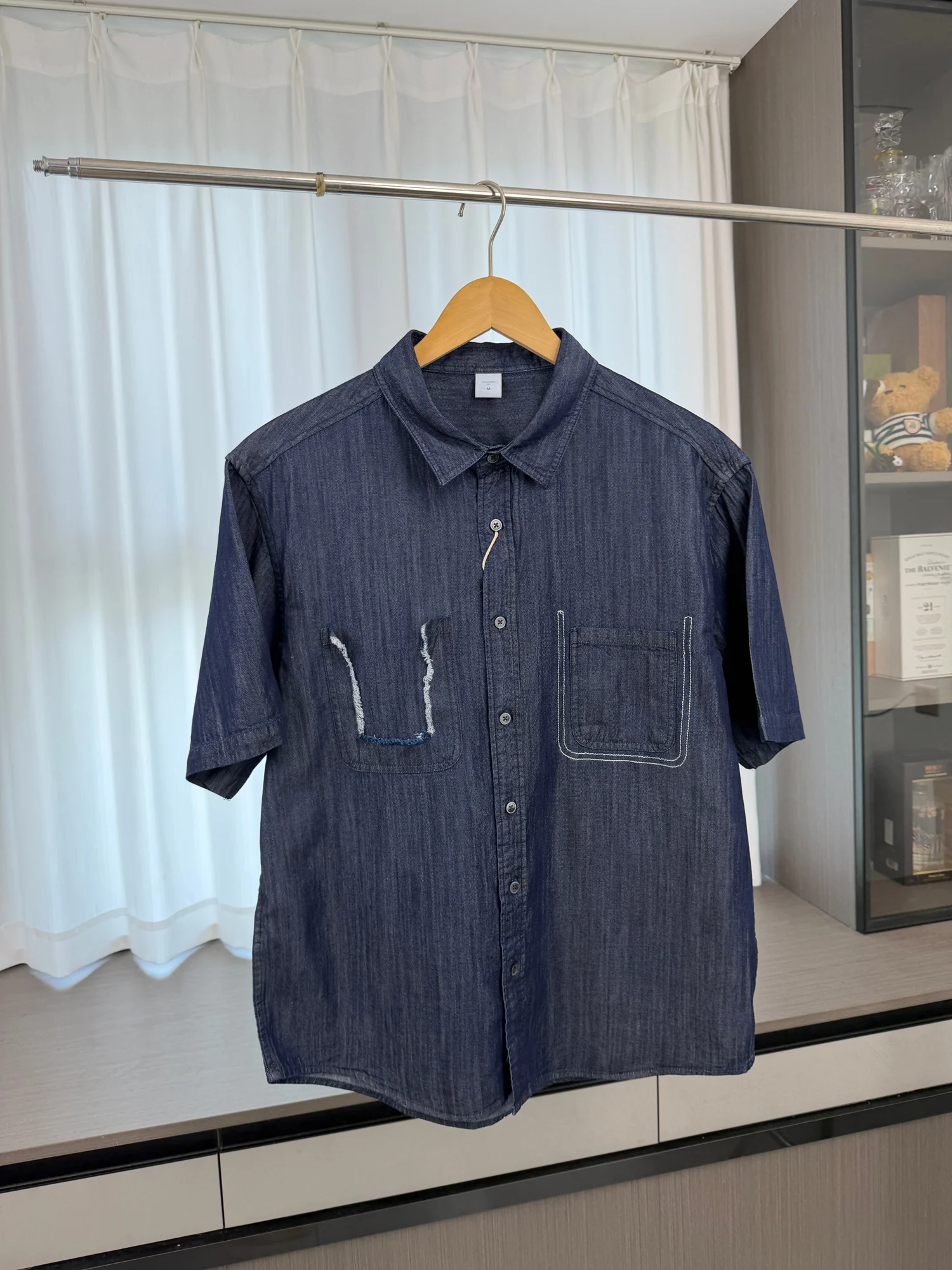 Salt Series Harajuku Style Men's Casual Short Sleeve Denim Shirt Summer Wearable Breathable Standard Fit Urban Fashion
Salt Series Harajuku Style Men's Casual Short Sleeve Denim Shirt Summer Wearable Breathable Standard Fit Urban Fashion