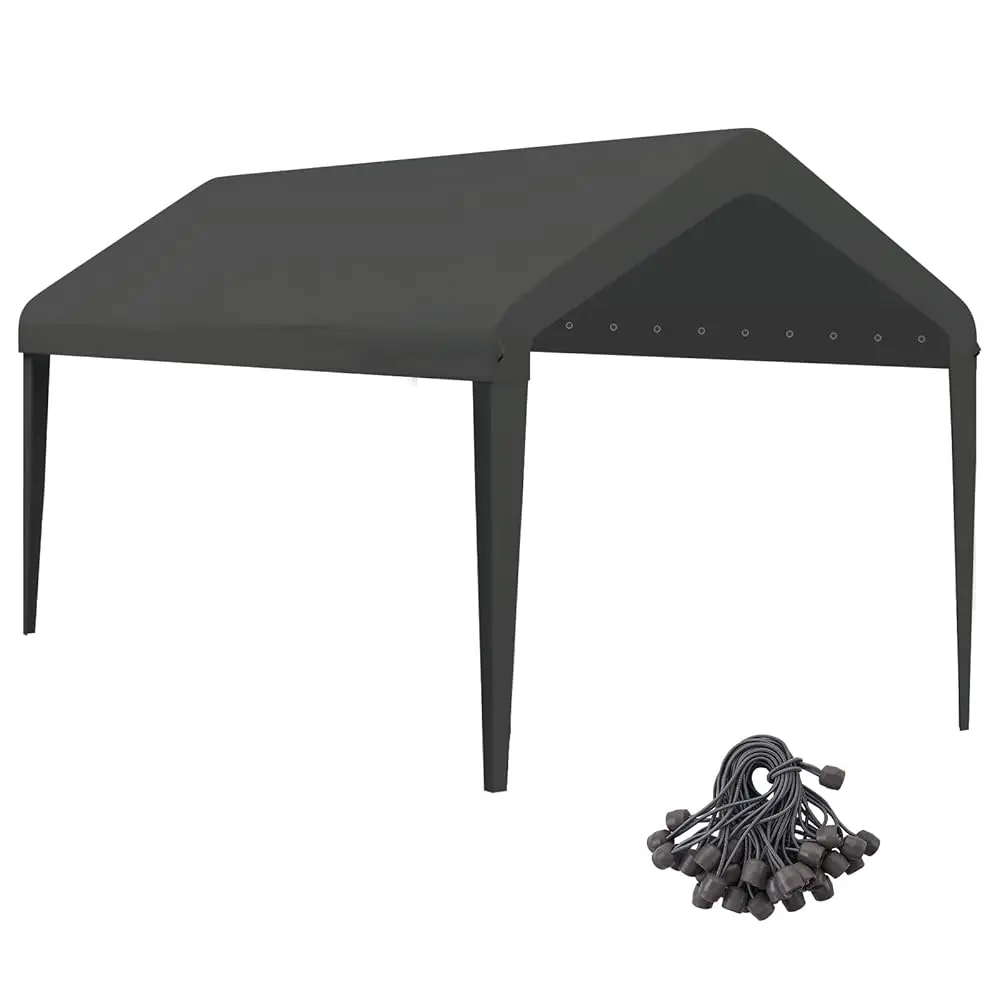 Canopy Replacement Cover, Carport Replacement Canopy Top Cover For 10' X 20' Frame, 800D Heavy Duty Waterproof & Uv Protected
Canopy Replacement Cover, Carport Replacement Canopy Top Cover For 10' X 20' Frame, 800D Heavy Duty Waterproof & Uv Protected