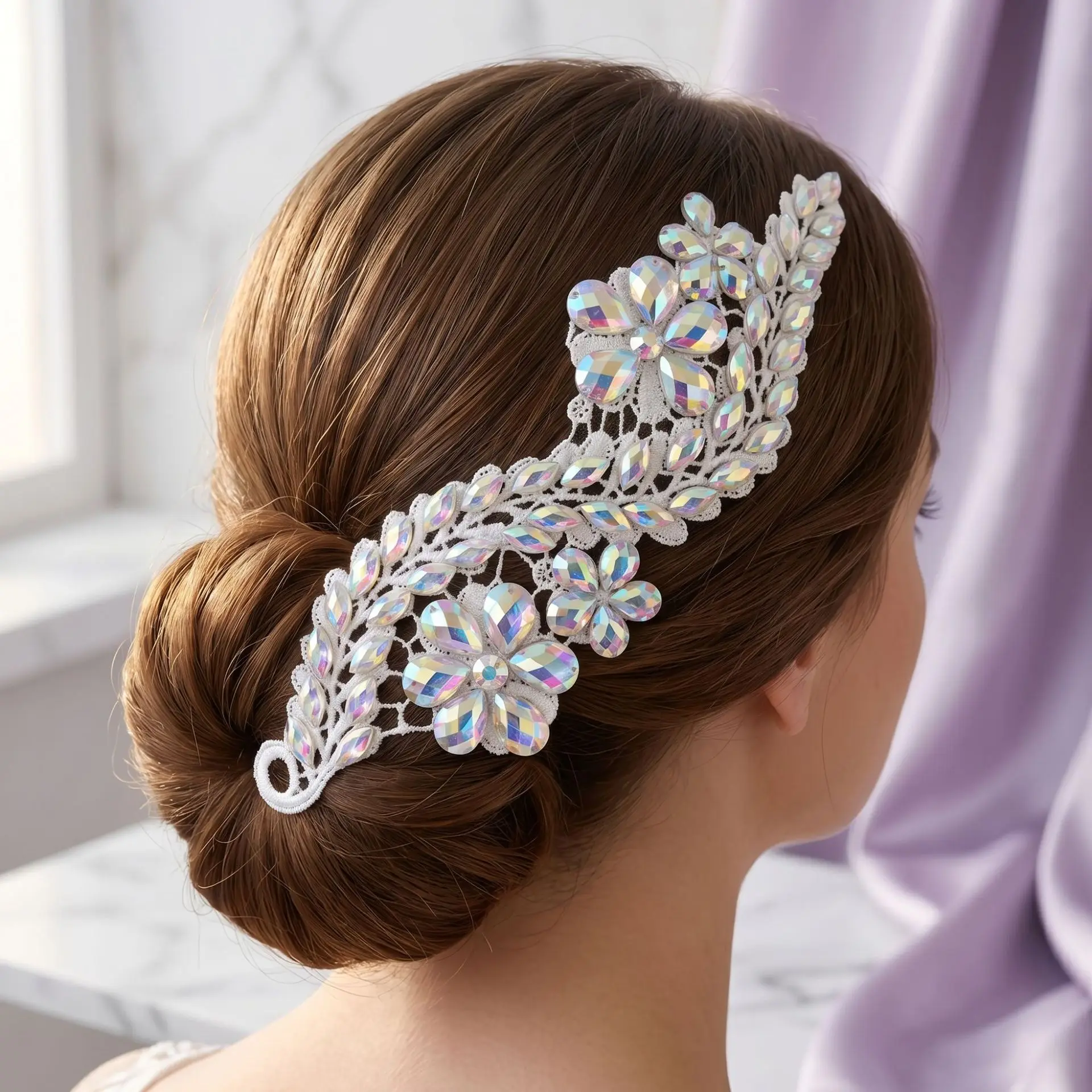 GOHYPDUG Rhinestone Dance Performance Tiara Crown Gymnastics Figure Skating Bun Hair Accessory Competition Hair
GOHYPDUG Rhinestone Dance Performance Tiara Crown Gymnastics Figure Skating Bun Hair Accessory Competition Hair