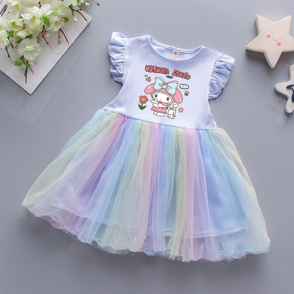 Stylish Colorful Cartoon Graphic Princess Dress For Children Holiday And Birthday Party
Stylish Colorful Cartoon Graphic Princess Dress For Children Holiday And Birthday Party