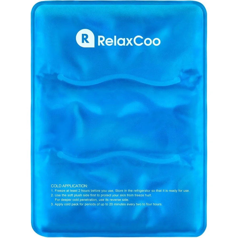 Large Reusable Gel Ice Pack for Hip Shoulder Knee Back Pain Swelling Bruises Surgery
Large Reusable Gel Ice Pack for Hip Shoulder Knee Back Pain Swelling Bruises Surgery