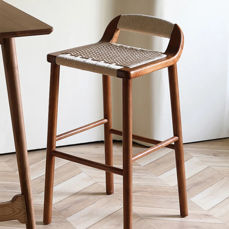 High Vintage Bar Chairs Stools Minimalist Rattan Living Room Bar Chairs Modern Solid Wood Cadeira Silla Home Furniture
High Vintage Bar Chairs Stools Minimalist Rattan Living Room Bar Chairs Modern Solid Wood Cadeira Silla Home Furniture