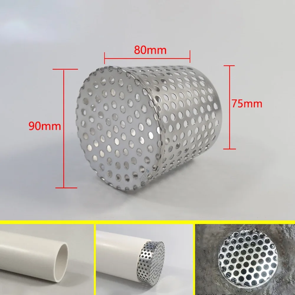 New type of 304 stainless steel anti clogging floor drain drainage side circular filter mesh gutter protective cover
New type of 304 stainless steel anti clogging floor drain drainage side circular filter mesh gutter protective cover