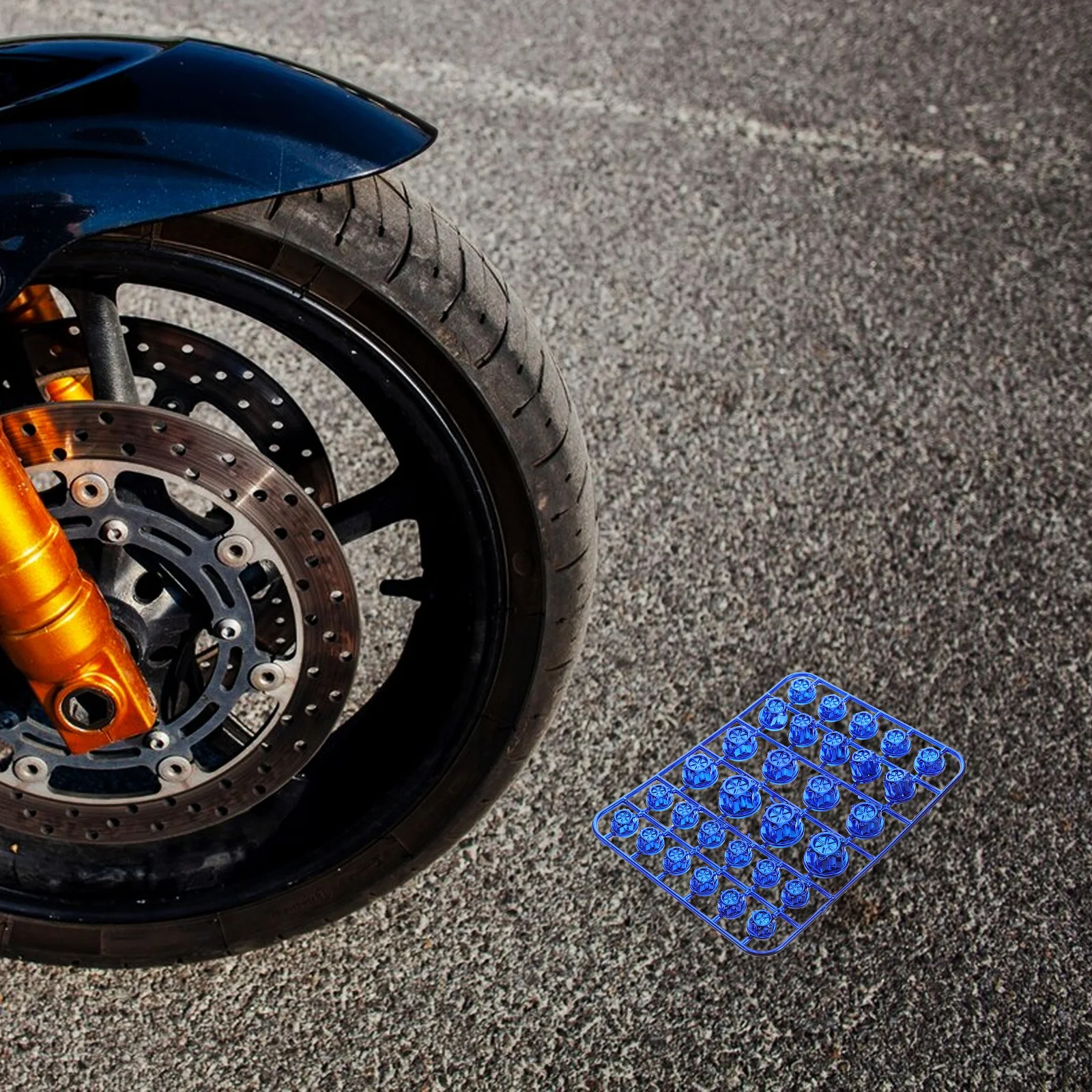 30Pcs Motorcycle Screw Caps Durable Installation Unique Protection Hexagonal Fastener Covers
30Pcs Motorcycle Screw Caps Durable Installation Unique Protection Hexagonal Fastener Covers