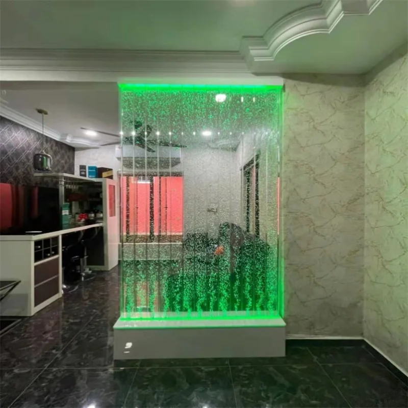 Custom. Hallway Fish Decoration Bubble Living Room Aquarium Subareas Screens Large Acrylic Wall Curtain Wall Flowing
Custom. Hallway Fish Decoration Bubble Living Room Aquarium Subareas Screens Large Acrylic Wall Curtain Wall Flowing