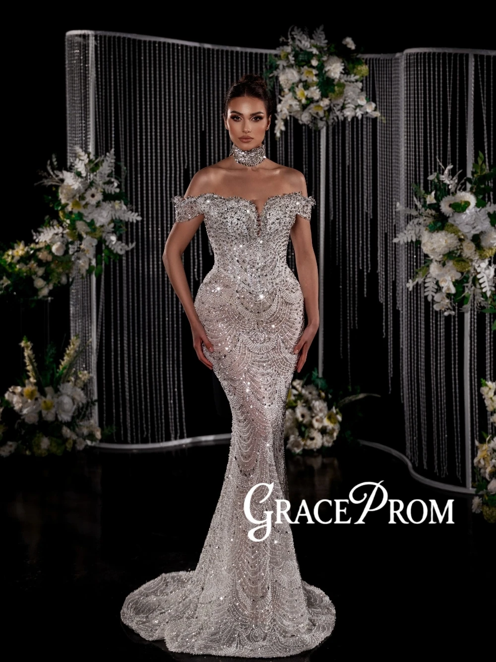 2026 Изысканное свадебное платье с жемчугом и бисером, высококачественное изящное блестящее свадебное платье русалки по индивидуальному заказу с открытыми плечами, стильная одежда для невесты
2026 Изысканное свадебное платье с жемчугом и бисером, высококачественное изящное блестящее свадебное платье русалки по индивидуальному заказу с открытыми плечами, стильная одежда для невесты