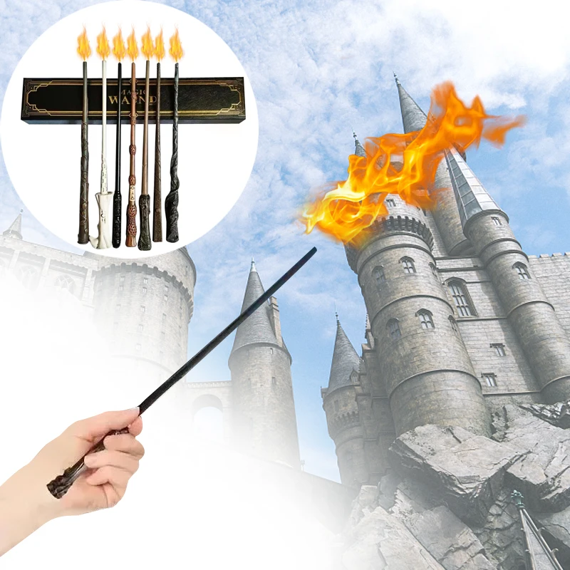 Harries Fire-breathing Magic Wands Full Range of Magic Stage Props Glow Magic Wand Halloween Christmas Cosplay Gifts Toys
Harries Fire-breathing Magic Wands Full Range of Magic Stage Props Glow Magic Wand Halloween Christmas Cosplay Gifts Toys