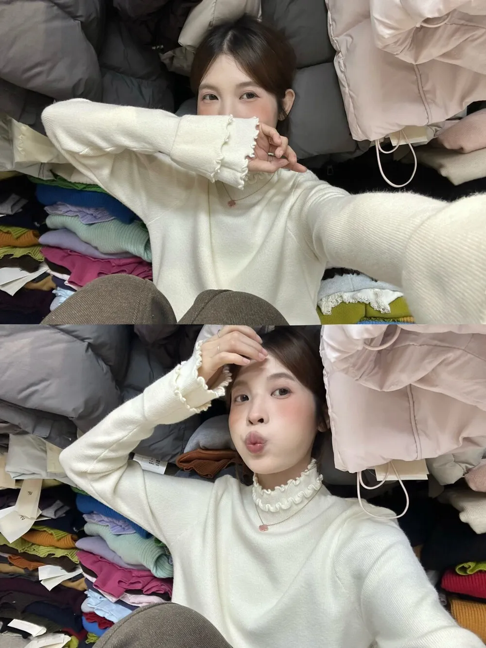 Корейский вязаный свитер из шерсти с высоким воротником для женщин, облегающий, модный, осенне-зимний, для ношения под одеждой
Корейский вязаный свитер из шерсти с высоким воротником для женщин, облегающий, модный, осенне-зимний, для ношения под одеждой