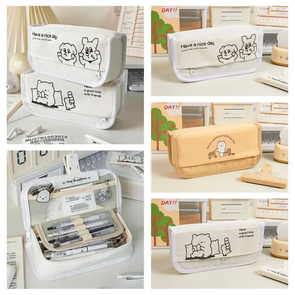 Cosmetic Pouch Stationery Bag Cartoon Desktop Organizer Large Capacity Pencil Bag Storage Bag Pencil Holder Children
Cosmetic Pouch Stationery Bag Cartoon Desktop Organizer Large Capacity Pencil Bag Storage Bag Pencil Holder Children