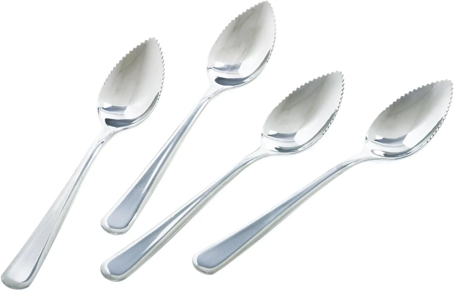 Stainless Steel Grapefruit Spoons, Set of 4
Stainless Steel Grapefruit Spoons, Set of 4