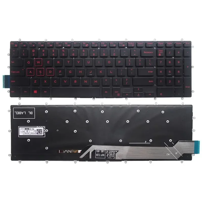 New US Keyboard Backlight for DELL G3-3579 3779 3590 G5-5587 5565 5567 5570 5590 G7-7588 7790 7570 7580 7587 7566
New US Keyboard Backlight for DELL G3-3579 3779 3590 G5-5587 5565 5567 5570 5590 G7-7588 7790 7570 7580 7587 7566