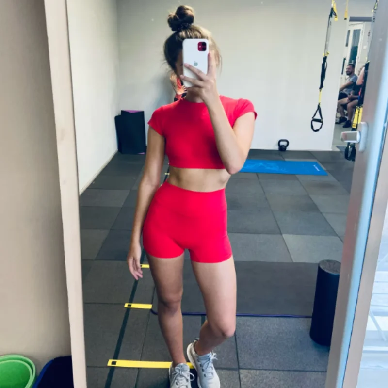 Summer Sports Shirts Workout Tops Fitness Activewear Quick-Dry Yoga Clothes Sport Crop Tops Backless Gym Top Women
Summer Sports Shirts Workout Tops Fitness Activewear Quick-Dry Yoga Clothes Sport Crop Tops Backless Gym Top Women