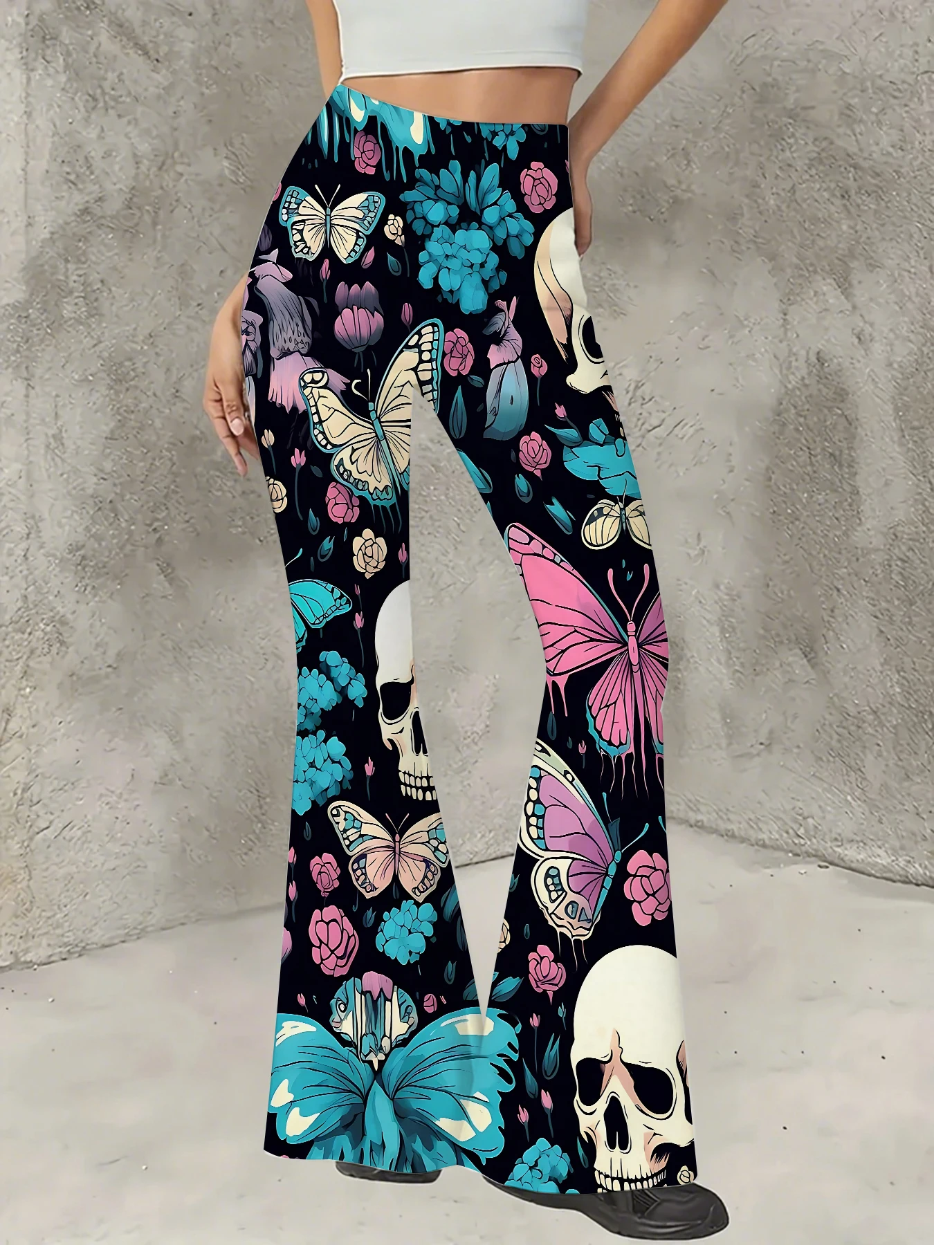 Plus Size All-Over Print Flare Pants Women Stretchy High Waist Bell Bottom
Plus Size All-Over Print Flare Pants Women Stretchy High Waist Bell Bottom