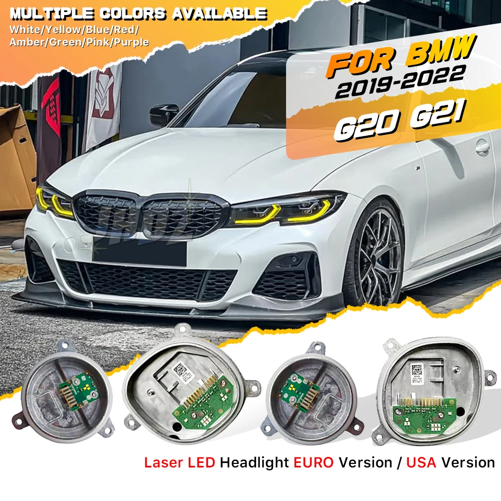 CSL Yellow Red Blue LED Angel Eyes DRL Board Module 63118737144 For BMW 3 Series G20 G21 Laser Headlight Daytime Running Light
CSL Yellow Red Blue LED Angel Eyes DRL Board Module 63118737144 For BMW 3 Series G20 G21 Laser Headlight Daytime Running Light
