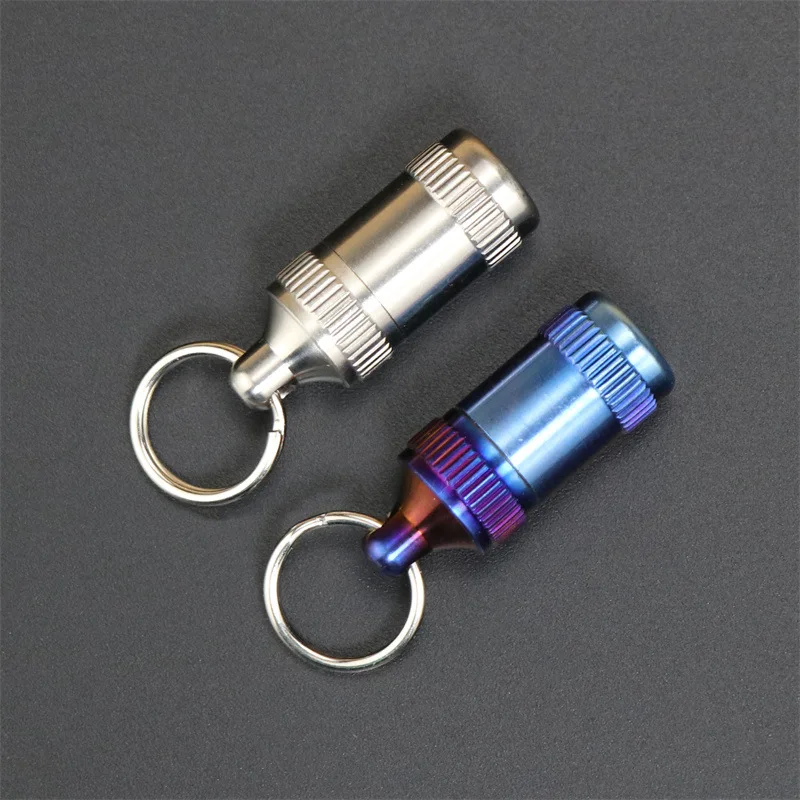 Pure Titanium Mini Waterproof Storage Pill Box Medicine Outdoor Pill Case Container Capsules Organizer Tablets First Aid Tool
Pure Titanium Mini Waterproof Storage Pill Box Medicine Outdoor Pill Case Container Capsules Organizer Tablets First Aid Tool