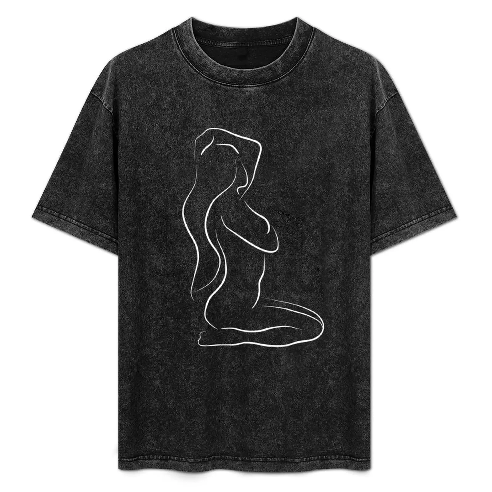 Sexy Woman Line Drawing in Black - Visions of Vera T-Shirt Plus Size Everyday Tee Shirt
Sexy Woman Line Drawing in Black - Visions of Vera T-Shirt Plus Size Everyday Tee Shirt