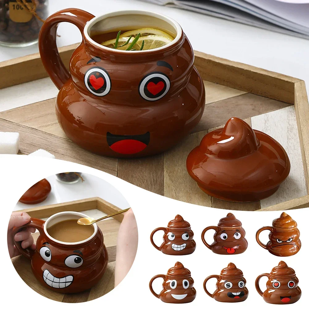 Poop Shaped Ceramic Cup Spoon,School Home Prank Underglaze Color Cup,Creative Birthday Gift Microwave Dishwasher Compatible
Poop Shaped Ceramic Cup Spoon,School Home Prank Underglaze Color Cup,Creative Birthday Gift Microwave Dishwasher Compatible