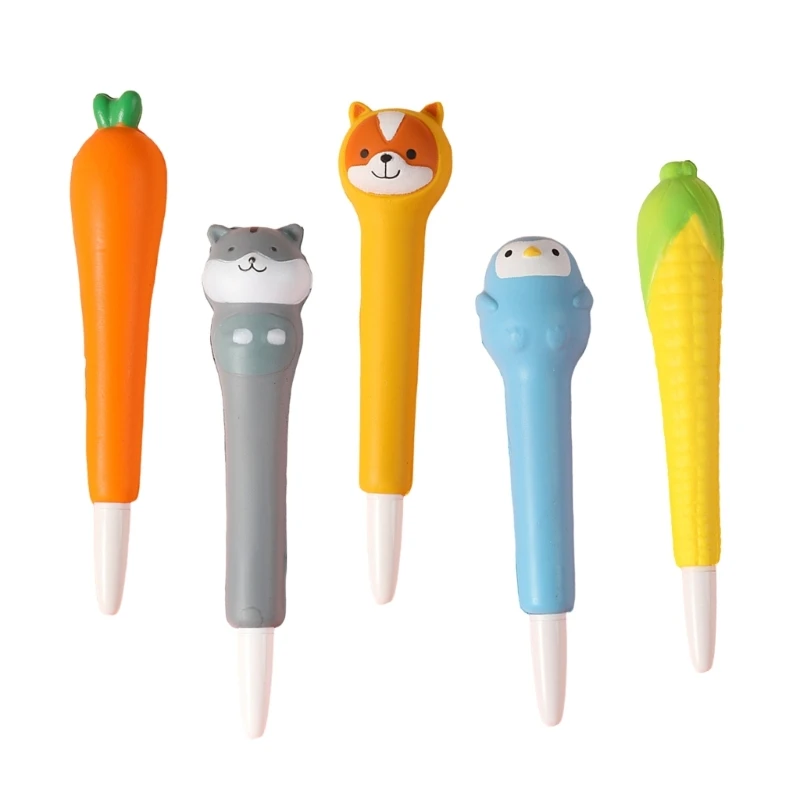 5 Pcs/Set Soft Foam Neutral Pen Stress Relieve Gel Pen Stationery Pen 0.5mm Gel Pen Writing Pen Journaling Pen 601D
5 Pcs/Set Soft Foam Neutral Pen Stress Relieve Gel Pen Stationery Pen 0.5mm Gel Pen Writing Pen Journaling Pen 601D