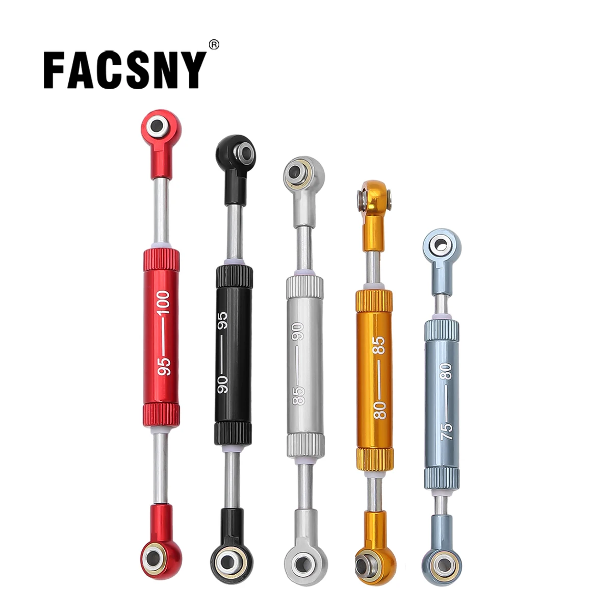 Adjustable Steering Link Rod Servo Linkage 75-100mm For 1/10 RC Crawler Axial SCX10 90046 Tamiya CC02 HSP Trx4 Upgrade Parts
Adjustable Steering Link Rod Servo Linkage 75-100mm For 1/10 RC Crawler Axial SCX10 90046 Tamiya CC02 HSP Trx4 Upgrade Parts