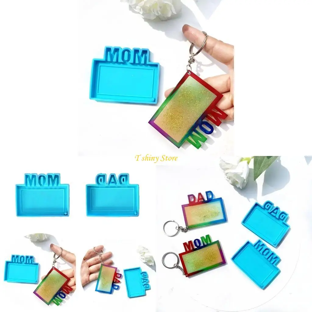 N58F DAD MOM Photo Frame Resin Casting Silicone Mold Woman Keychain Tag Jewelry Mold
N58F DAD MOM Photo Frame Resin Casting Silicone Mold Woman Keychain Tag Jewelry Mold