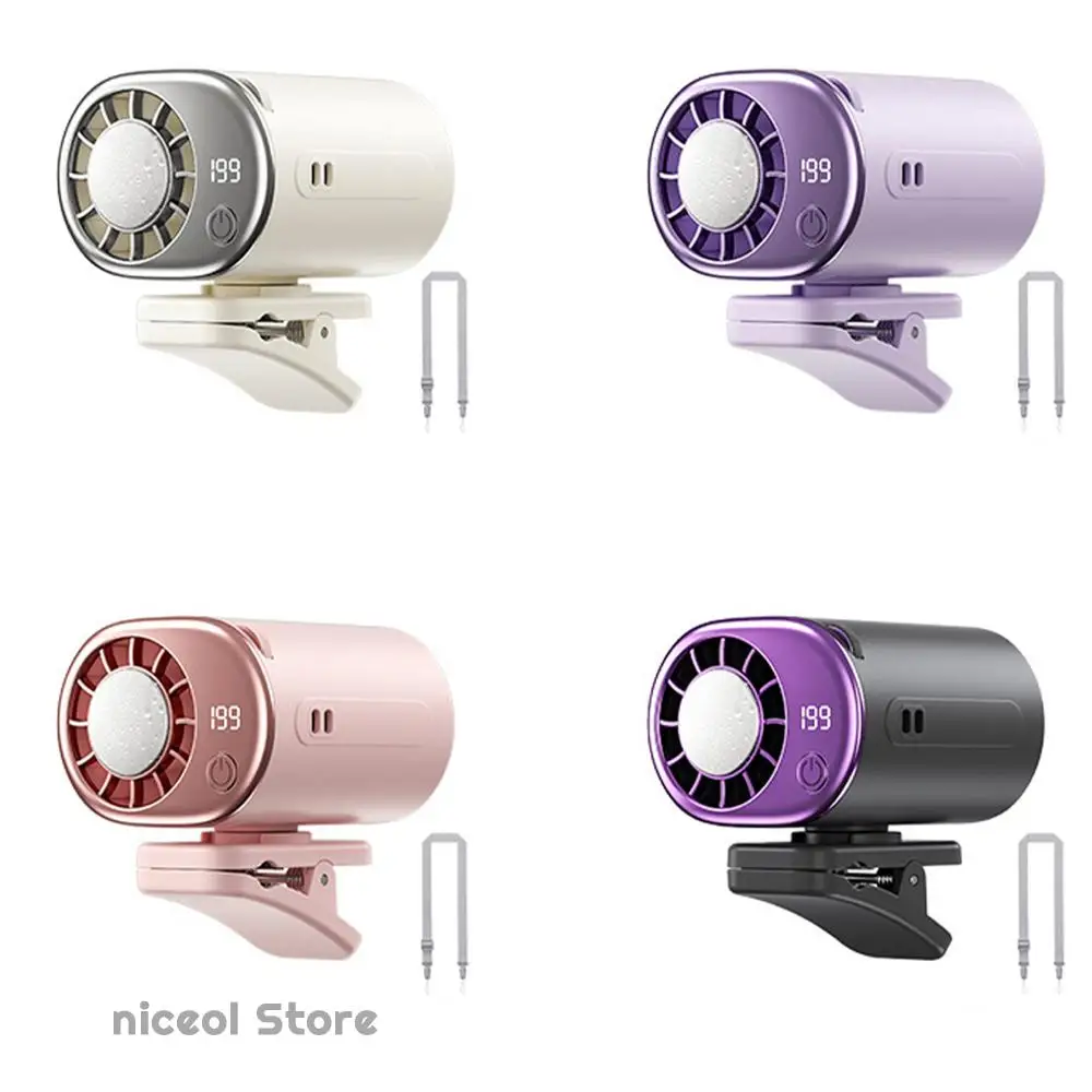 LED Display Car Clip On Fan Mini Portable Fan Waist Clip Electric Fans Outdoor Clamp Umbrella Fans for Travel Office Walking
LED Display Car Clip On Fan Mini Portable Fan Waist Clip Electric Fans Outdoor Clamp Umbrella Fans for Travel Office Walking