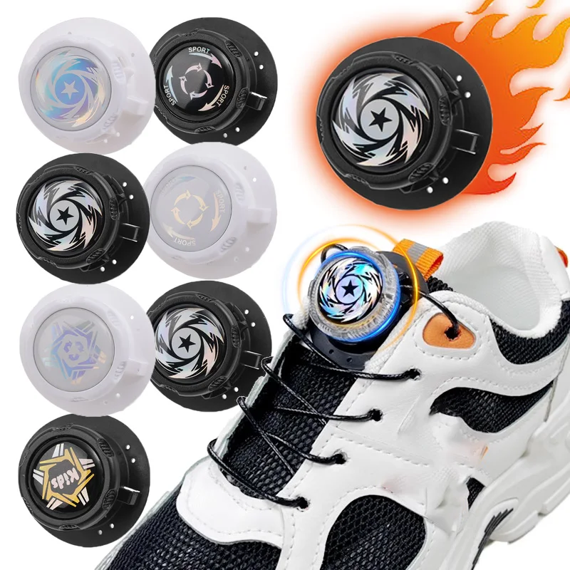 Metal Wire Swivel Automatic Tighten Buckle Rope Sneaker Shoelaces Cool Trendy Rotating Button Quick Lock Convenient Shoestrings
Metal Wire Swivel Automatic Tighten Buckle Rope Sneaker Shoelaces Cool Trendy Rotating Button Quick Lock Convenient Shoestrings