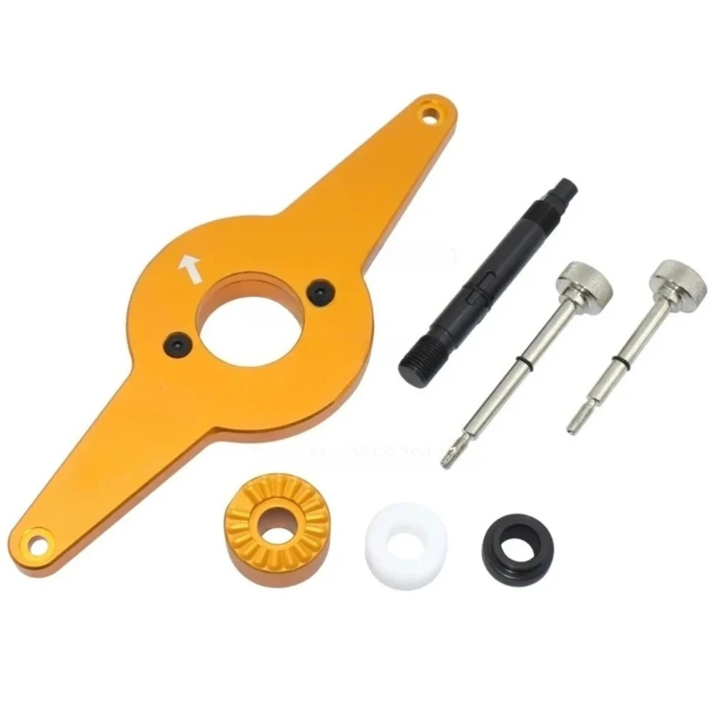 AQ-Engines Vibration Damper Tool Crankshaft Timing Fixer Set for VW AUDI 1.8L 2.0L EA888 TFSI OEM T10531 Auto Repair Tool
AQ-Engines Vibration Damper Tool Crankshaft Timing Fixer Set for VW AUDI 1.8L 2.0L EA888 TFSI OEM T10531 Auto Repair Tool