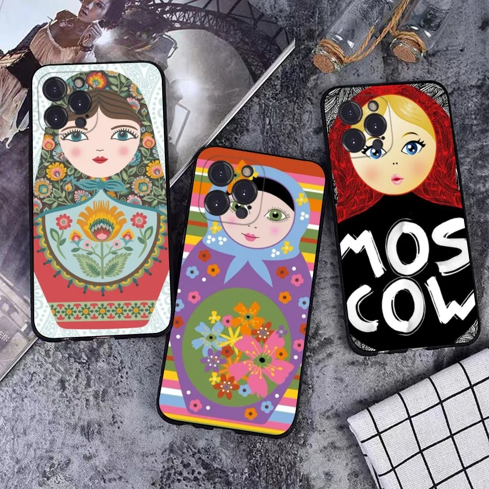 Cute Russian Dolls Matriochkas Phone Case For iPhone 15 14 11 12 13 Mini Pro XS Max Cover 6 7 8 Plus X XR SE 2020 Funda Shell
Cute Russian Dolls Matriochkas Phone Case For iPhone 15 14 11 12 13 Mini Pro XS Max Cover 6 7 8 Plus X XR SE 2020 Funda Shell