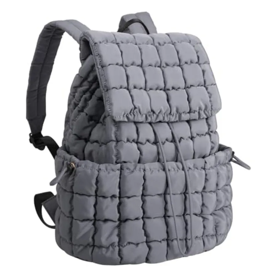 Quilted Backpack Purse for Women Small Lightweight Puffer Puffy College Laptop Backpack Nylon Casual Bookbag Daypack Top Flap D
Quilted Backpack Purse for Women Small Lightweight Puffer Puffy College Laptop Backpack Nylon Casual Bookbag Daypack Top Flap D