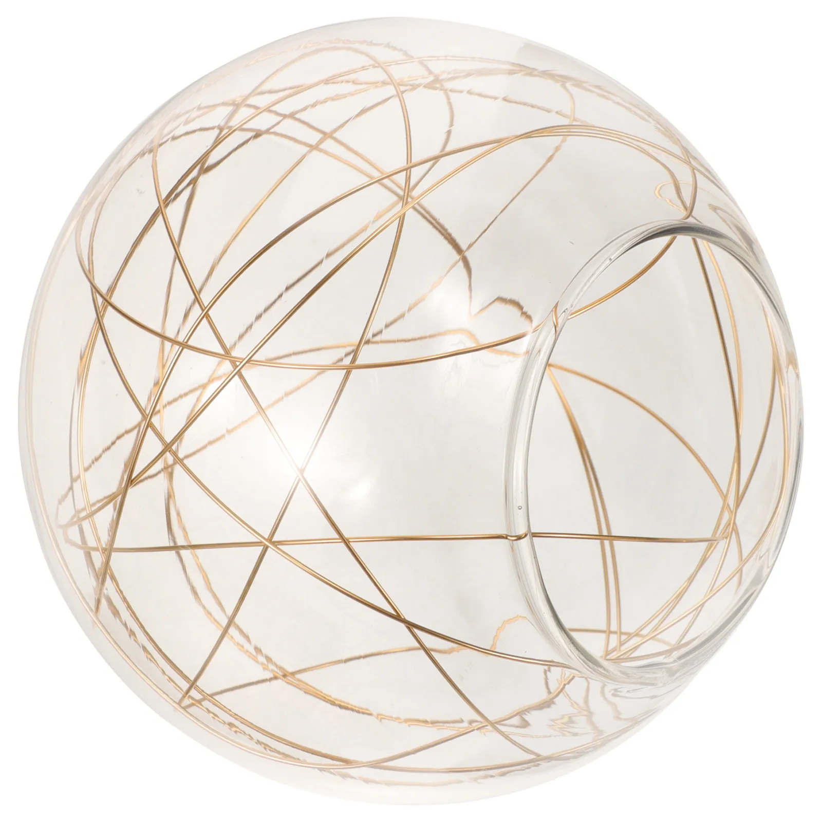 Decorative Glass Ball Lampshade Replacement with Wire Design Globe Lamp Shade Cover for Bedroom Living Dining Room
Decorative Glass Ball Lampshade Replacement with Wire Design Globe Lamp Shade Cover for Bedroom Living Dining Room